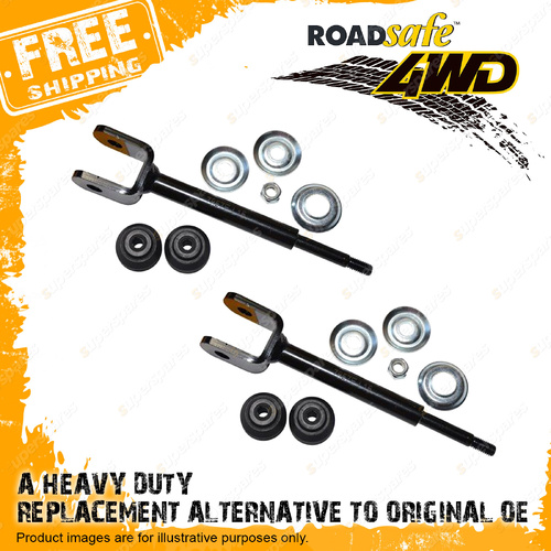 2 Pcs Rear 2"Lift Extended Sway Bar Links Extension for Toyota Landcruiser 100