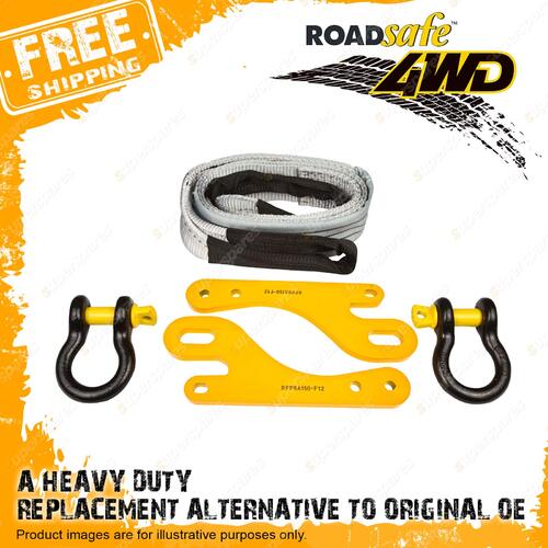 Shackles + Bridle Recovery Tow Point Kit for Toyota Prado 150 Series
