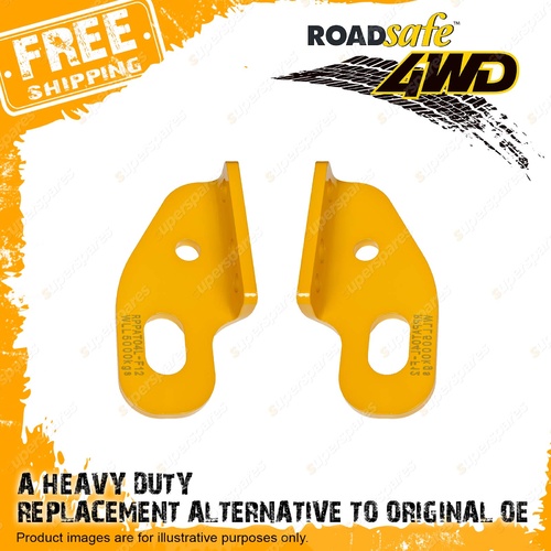 2 Pcs Roadsafe HD Recovery Tow Points for Toyota Landcruiser 80 100 105 Series