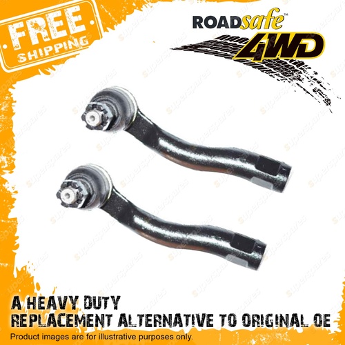 2 Pcs Roadsafe Outer Tie Rod Ends for Toyota Landcruiser 03-on Premium Quality