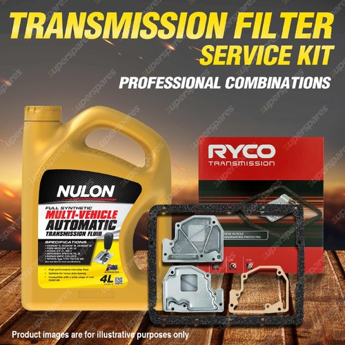 Ryco Transmission Filter + Full SYN Oil Kit for Toyota Corolla AE101 CE KE70 72