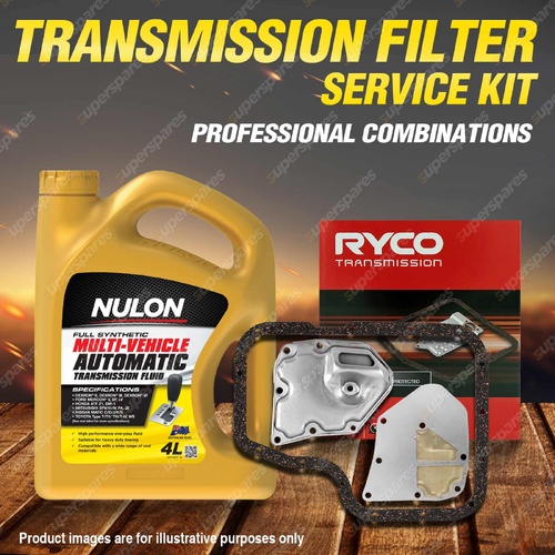 Ryco Transmission Filter + Full SYN Oil Kit for Suzuki Swift GA GC GL SF310 413