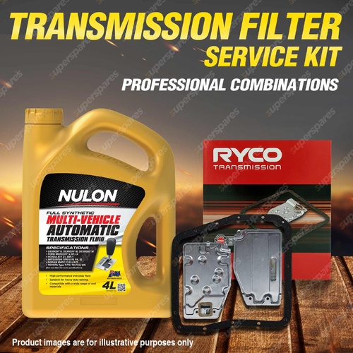 Ryco Transmission Filter + Full SYN Oil Kit for Toyota Rav 4 SXA20 21 SXA216