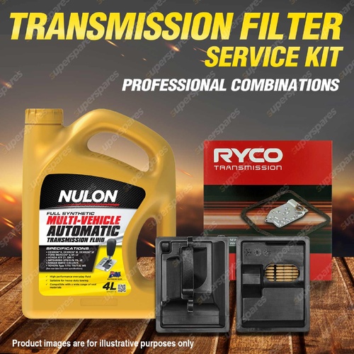 Ryco Transmission Filter + Full Synthetic Oil Kit for Mazda CX-9 TB V6 3.7 07-ON