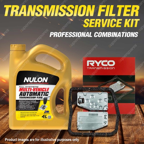 Ryco Transmission Filter + Full Synthetic Oil Kit for Toyota Rav 4 SXA10 SXA11