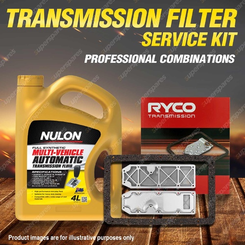 Ryco Transmission Filter + Full SYN Oil Kit for Toyota 4 Runner LN YN RN VZN130