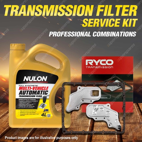 Ryco Transmission Filter + Full SYN Oil Kit for Nissan Pathfinder D21 R50 Patrol