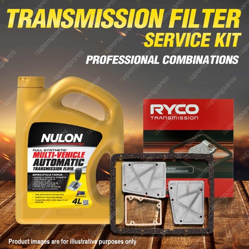 Ryco Transmission Filter + Full SYN Oil Kit for Toyota Corolla AE CE KE TE55 70