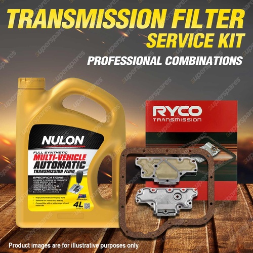 Ryco Transmission Filter + Full Synthetic Oil Kit for Mazda MX-5 NA 4CYL 1.6 1.8