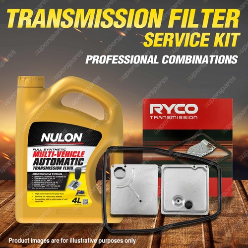 Ryco Transmission Filter + Full SYN Oil Kit for BMW 730i 735i 735iL 750i iL E32