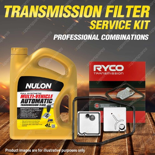 Ryco Transmission Filter + SYN Fluid Kit for AUDI A8 D2 Premium Quality