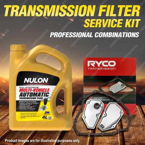 Ryco Transmission Filter + SYN Fluid Kit for NISSAN Pulsar Exa Tiida