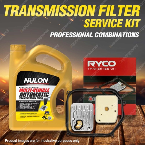 Ryco Transmission Filter + SYN Fluid Kit for VW Caravelle T3 Transporter T4