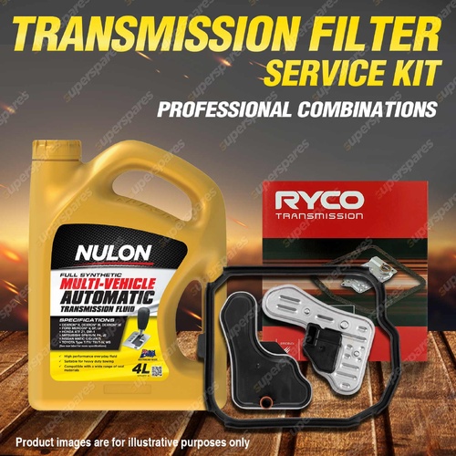 Ryco Transmission Filter + SYN Fluid Kit for Renault CLIO X65 P2 P3 Megane 4Cyl