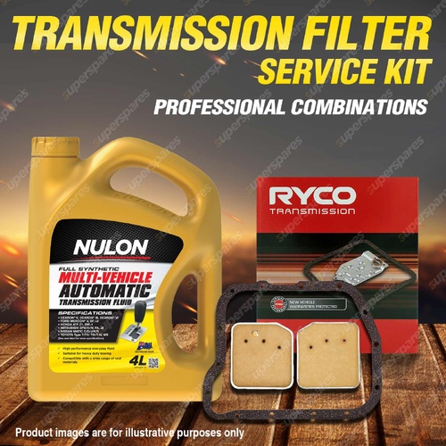 Ryco Transmission Filter + SYN Fluid Kit for Chrysler Valiant VH VJ VK V8
