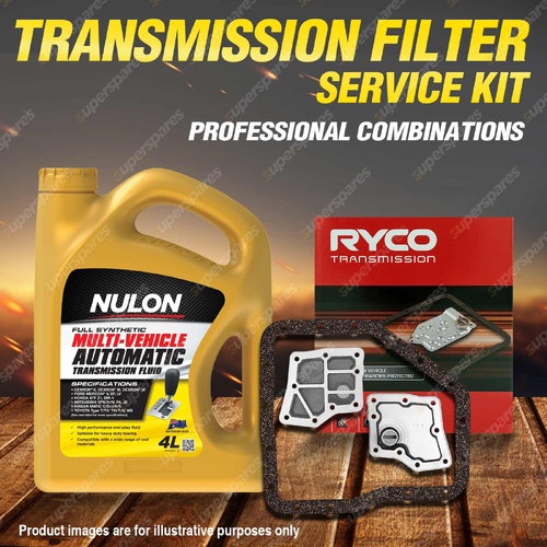 Ryco Transmission Filter + SYN Fluid Kit for Volkswagen Polo 9N 1.4L 1.6L 4Cyl