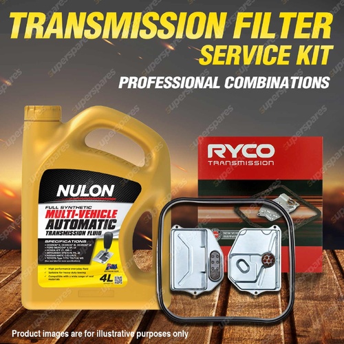 Ryco Transmission Filter + SYN Fluid for Benz 280 W114 W108 W116 W126 W123 R107