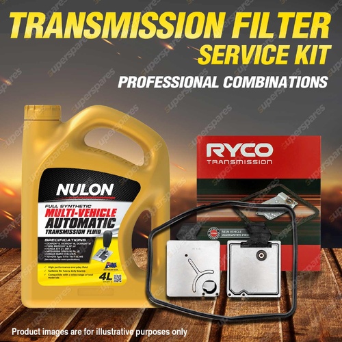 Ryco Transmission Filter + SYN Fluid Kit for Porsche 911 964 993 F6 3.6L Petrol