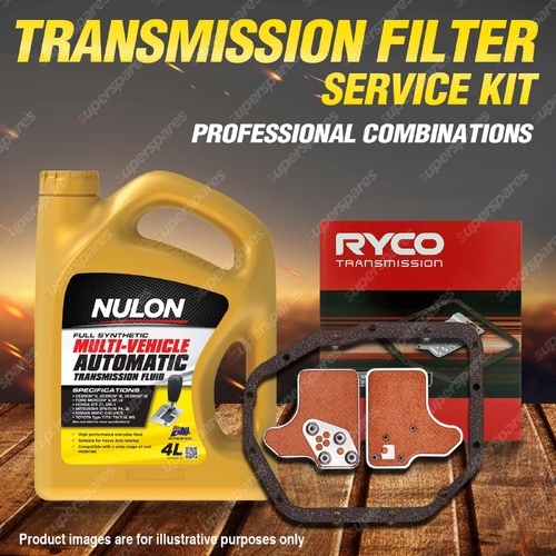 Ryco Transmission Filter + SYN Fluid for Mitsubishi Galant HG HH GLX E31 - E36