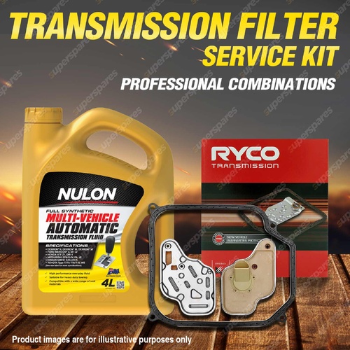 Ryco Transmission Filter + SYN Fluid Kit for Renault CLIO Megane Scenic 19 21 25