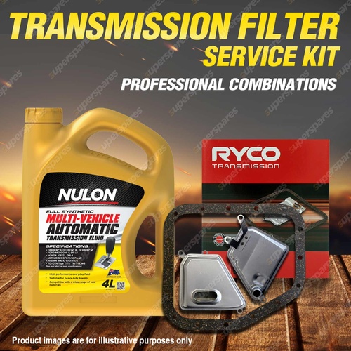 Ryco Transmission Filter + SYN Fluid Kit for Daihatsu Sirion M100 M301S Petrol