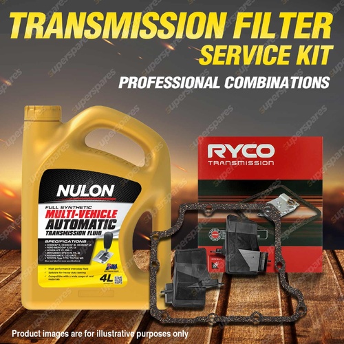Ryco Transmission Filter + SYN Fluid Kit for Saab 900 S 2D 5D 9-3 SE YS3D 9-5