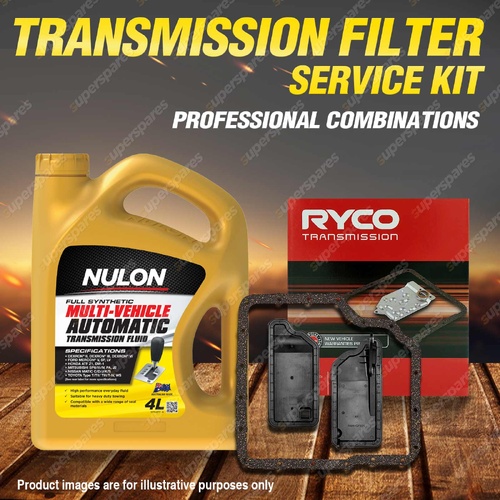 Ryco Transmission Filter + SYN Fluid Kit for VW Bora 1J Golf Mk III Mk IV JF506E