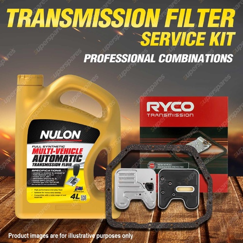 Ryco Transmission Filter + SYN Fluid Kit for Hyundai Accent LC Elantra Getz TB