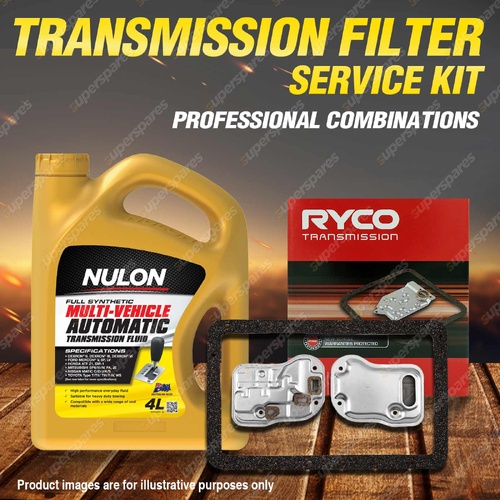 Ryco Transmission Filter + SYN Fluid Kit for Lexus GS300 JZS147R 6 3.0 Petrol