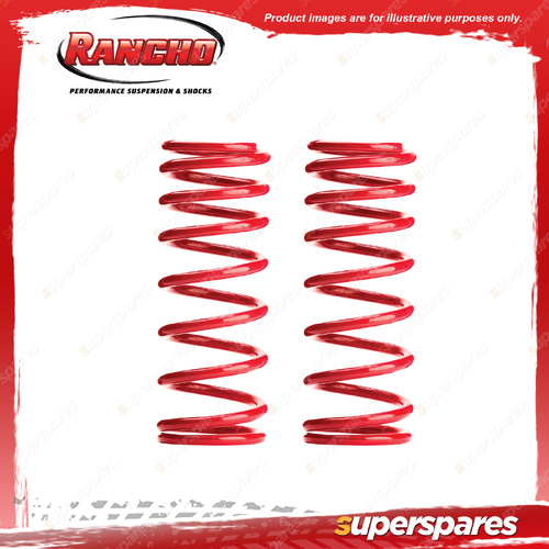 Front 25mm 0-85kg Rancho Coil Springs for Mitsubishi Triton ML MN MQ MR 2006-On