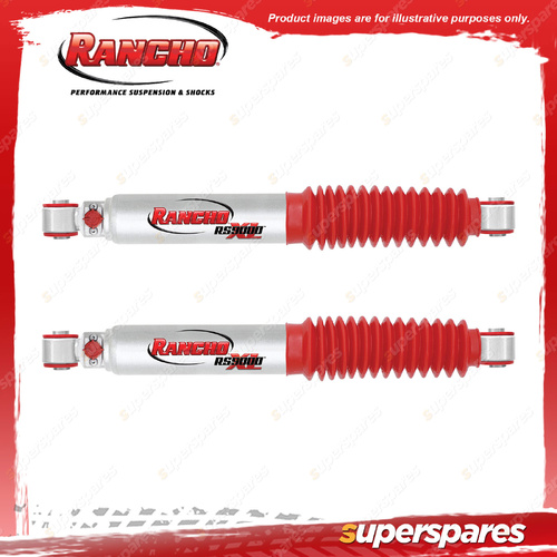 Front Rancho RS9000XL Shock Absorbers for Holden Rodeo RA Suburban 1998-2008