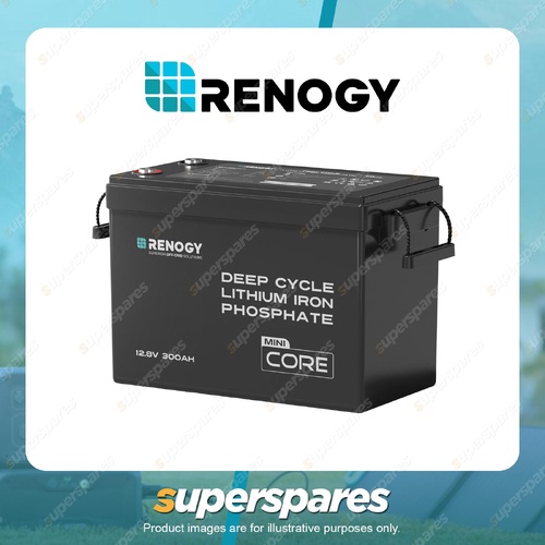 Renogy Core Series Mini 12V 300A Deep Cycle Lithium Iron Phosphate Battery