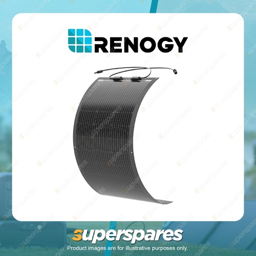 Renogy Core Series 100W Black Division Lightweight Monocrystalline Solar Panel
