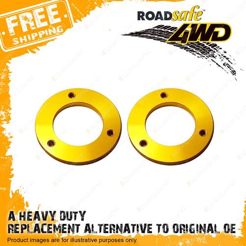 2 Roadsafe Coil Strut Spacers for Ford Ranger PX1 PX2 PX3 Cab Chassis 10mm Lift