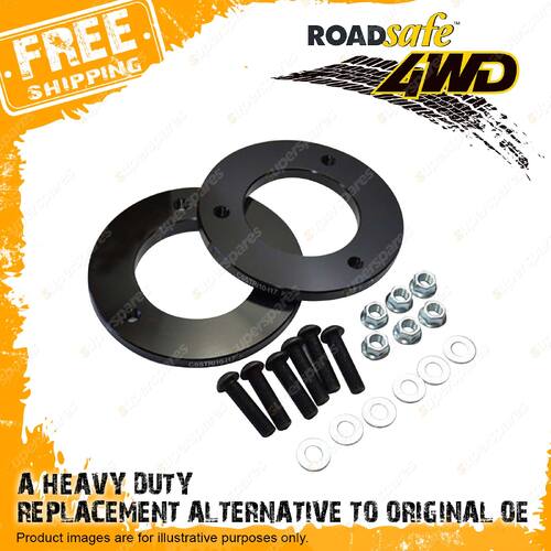 Pair Roadsafe Coil Strut Spacers for Mitsubishi Triton ML MN 2006-2015 15mm Lift