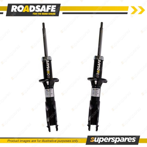 2 x Front Roadsafe STR Spring Seat Shock Absorbers for Mitsubishi Mirage LA LB
