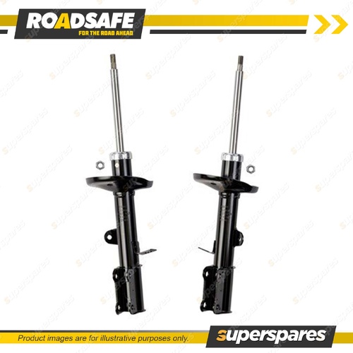 2 x Rear Roadsafe STR Sealed Strut Shocks for Holden Nova LG Hatch Sedan 94-97