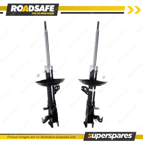 2 x Front Roadsafe STR Sealed Strut Shocks for Honda Jazz City Fit Insight 08-14