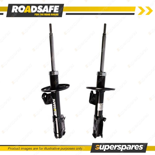 2 x Front Roadsafe STR Sealed Strut Shock Absorbers for Honda Fit Jazz GD 01-03