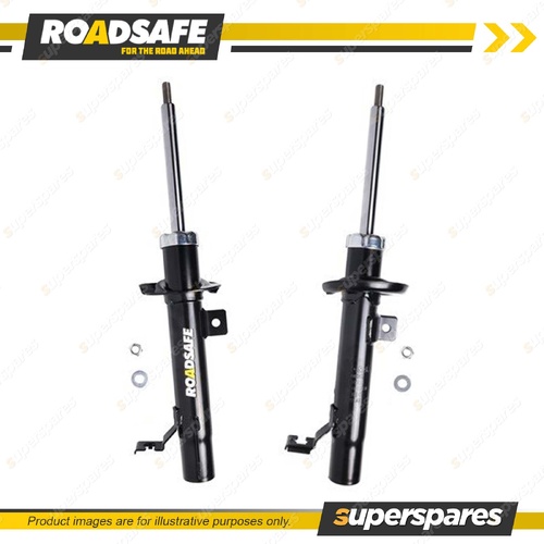 2 x Front Roadsafe STR Sealed Strut Shock Absorbers for Mazda 2 DY Hatch 04-07