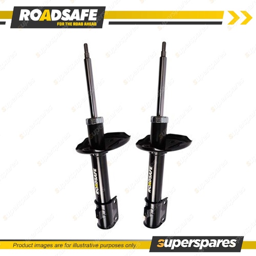 2 x Front Roadsafe STR Sealed Strut Shocks for Mitsubishi Pajero IO QA SUV 99-02