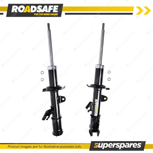 2 x Front Roadsafe STR Sealed Strut Shock Absorbers for Nissan Micra K13 10-17