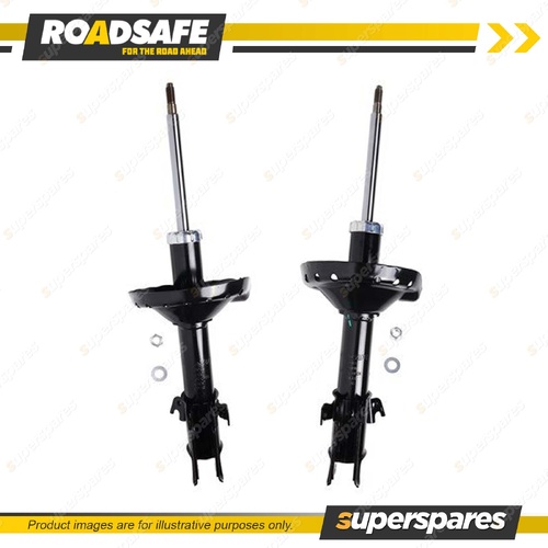2x Front Roadsafe STR Sealed Strut Shocks for Subaru Forester SG S11 Wagon 02-05