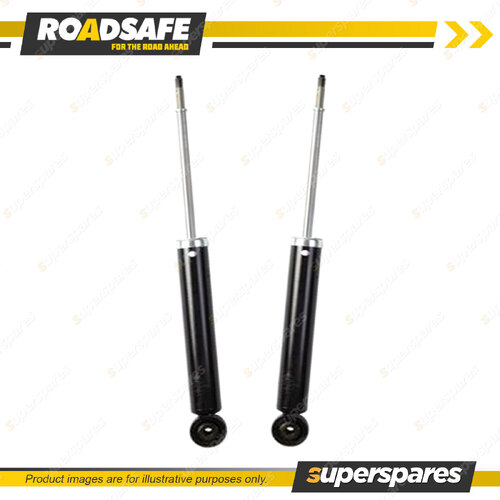 2x Rear Roadsafe STR Telescopic Shocks for Toyota Vitz Yaris NCP90 NCP91 NCP93