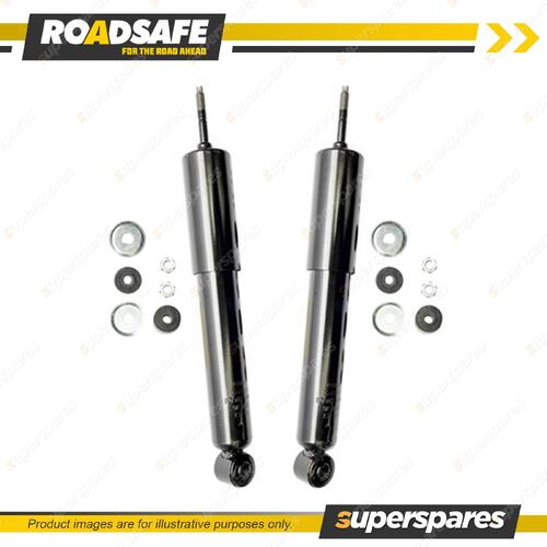 2x Front Roadsafe STR Telescopic Shocks for Mitsubishi Triton L200 Strada MK 4WD