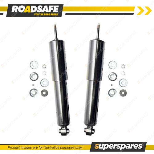 2x Front Roadsafe STR Telescopic Shocks for Ford Ranger PJ PK Suits High Rider