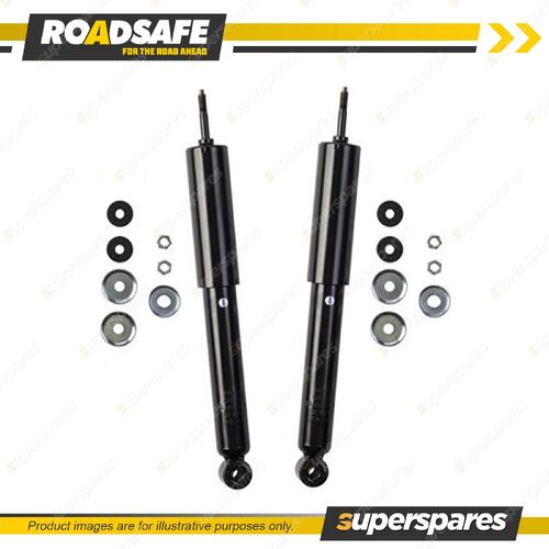 2x Front Roadsafe STR Telescopic Shock Absorbers for Holden Rodeo TF 4WD 88-03