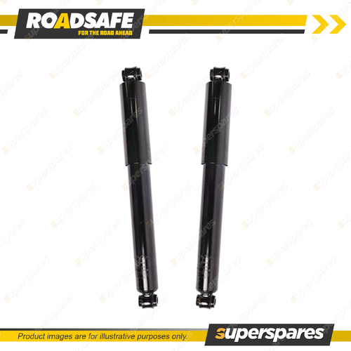 2 x Rear Roadsafe STR Telescopic Shock Absorbers for Nissan Navara D22 2001-2015