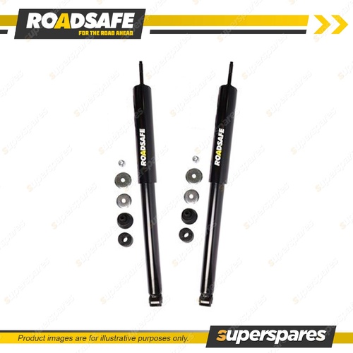 2 x Rear Roadsafe STR Telescopic Shocks for Daewoo 1.5I Cielo GL GLX Hatch Sedan