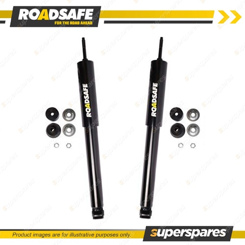 2x Rear Roadsafe STR Telescopic Shock Absorbers for Holden Barina SB Hatch 94-01
